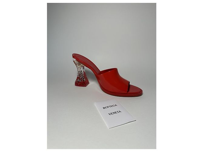 Sandali Cha-Cha Bottega Veneta in rosso – Taglia 41 - vista 9