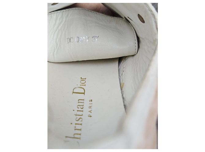 Christian Dior J'Adior Tênis Veludo Bege - vista 14