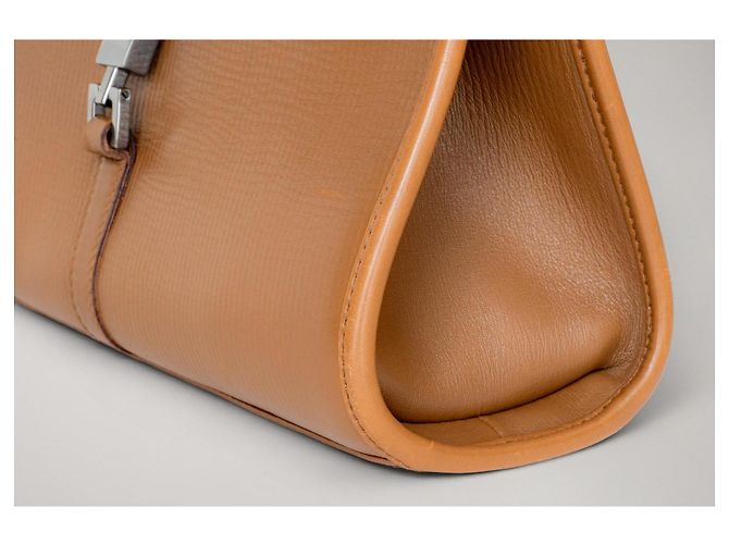 Gucci Jackie Borsa Pelle Marrone Caramello Cammello - vista 15
