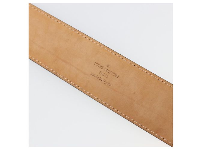 Cintura LOUIS VUITTON Monogram Ceinture 1904 Milleneuve Saint-Quatre Auth ar14103 Monogramma - vista 11
