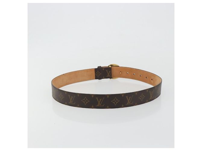 Cintura LOUIS VUITTON Monogram Ceinture 1904 Milleneuve Saint-Quatre Auth ar14103 Monogramma - vista 2