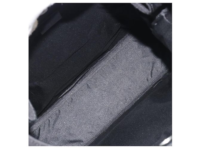 Borsa a tracolla GUCCI Canvas Black Silver Auth ep15152 Nero Argento - vista 11