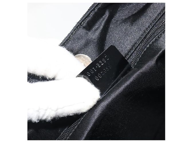 Borsa a tracolla GUCCI Canvas Black Silver Auth ep15152 Nero Argento - vista 12