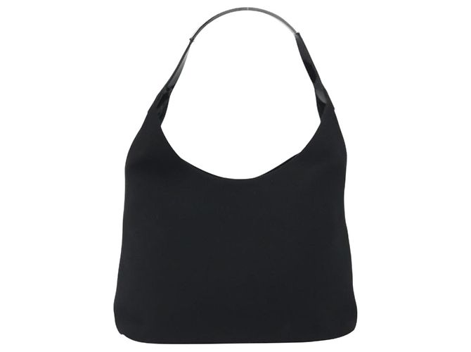 Borsa a tracolla GUCCI Canvas Black Silver Auth ep15152 Nero Argento - vista 13