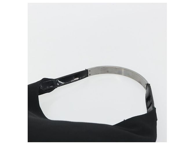 Borsa a tracolla GUCCI Canvas Black Silver Auth ep15152 Nero Argento - vista 8