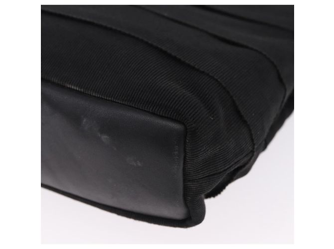 Borsa Salvatore Ferragamo Vala Canvas 2way Nera Oro Auth 193549 Nero D'oro - vista 16