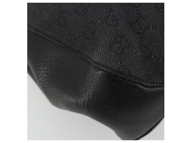 Borsa a Spalla GUCCI GG Canvas Nera 101971 Auth ep15619 Nero - vista 14