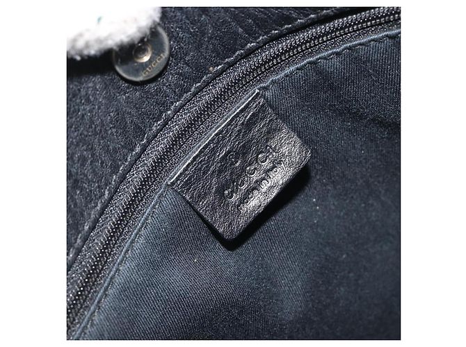Borsa a Spalla GUCCI GG Canvas Nera 101971 Auth ep15619 Nero - vista 17