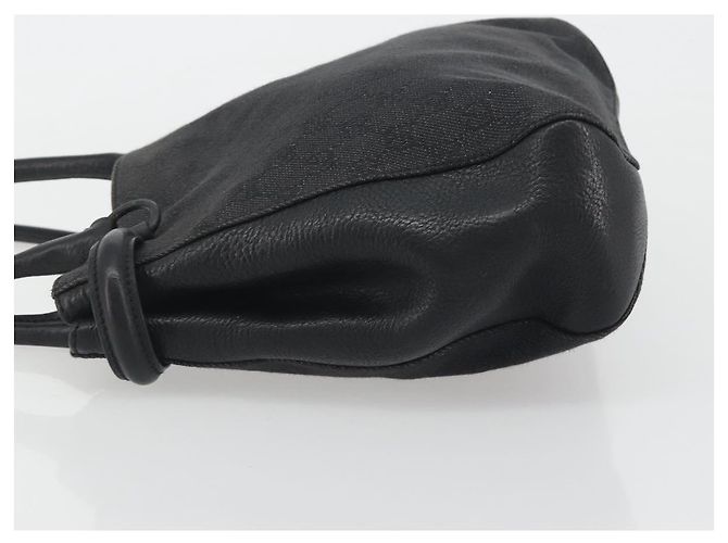 Borsa a Spalla GUCCI GG Canvas Nera 101971 Auth ep15619 Nero - vista 4