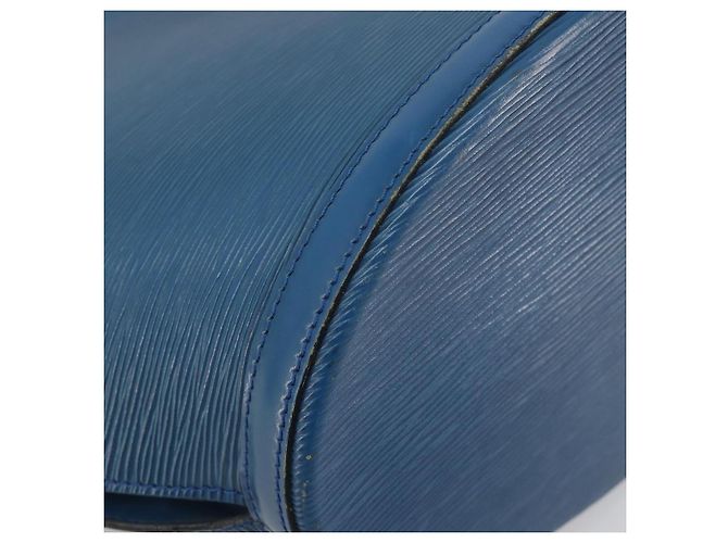 LOUIS VUITTON Epi Saint Jacques Borsa a Spalla Blu M52275 Auth ep15342 - vista 15