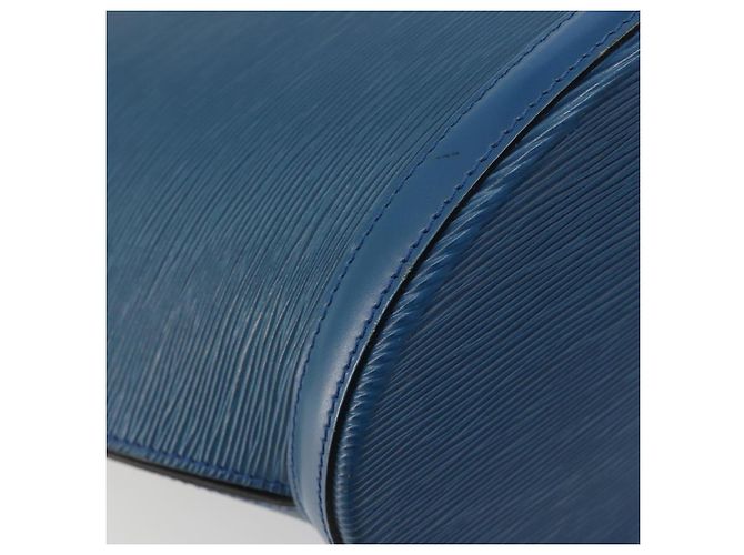 LOUIS VUITTON Epi Saint Jacques Borsa a Spalla Blu M52275 Auth ep15342 - vista 17