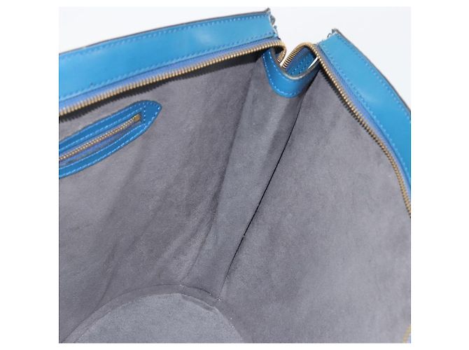 LOUIS VUITTON Epi Saint Jacques Borsa a Spalla Blu M52275 Auth ep15342 - vista 19