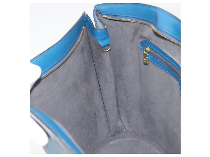 LOUIS VUITTON Epi Saint Jacques Borsa a Spalla Blu M52275 Auth ep15342 - vista 20