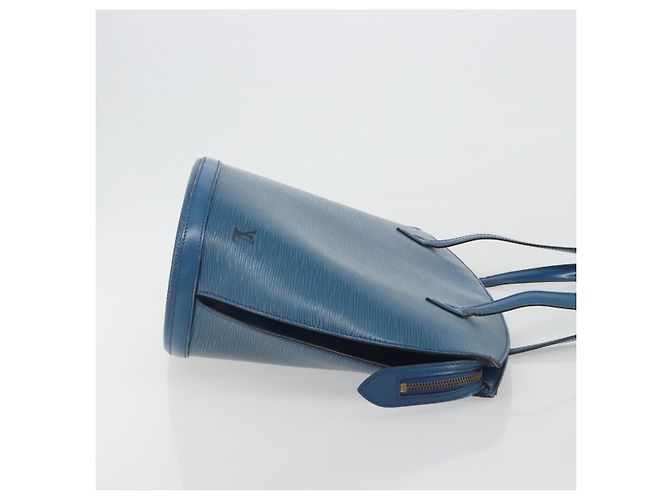 LOUIS VUITTON Epi Saint Jacques Borsa a Spalla Blu M52275 Auth ep15342 - vista 3