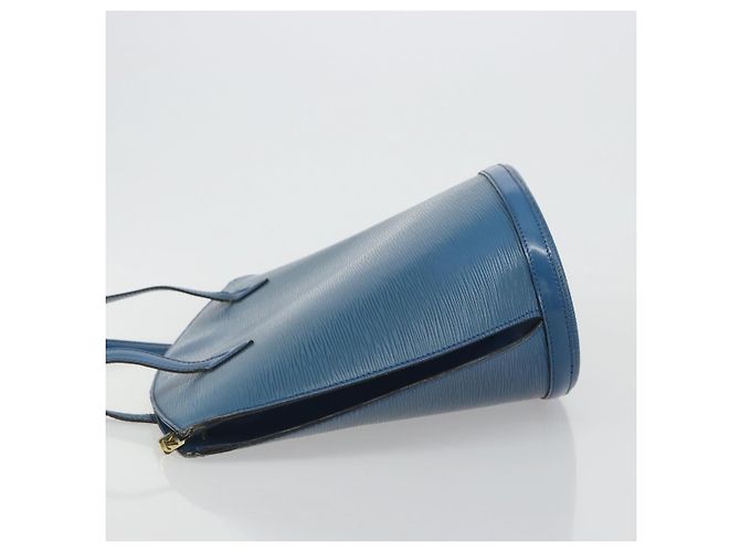 LOUIS VUITTON Epi Saint Jacques Borsa a Spalla Blu M52275 Auth ep15342 - vista 4