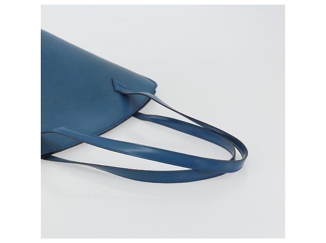LOUIS VUITTON Epi Saint Jacques Borsa a Spalla Blu M52275 Auth ep15342 - vista 7
