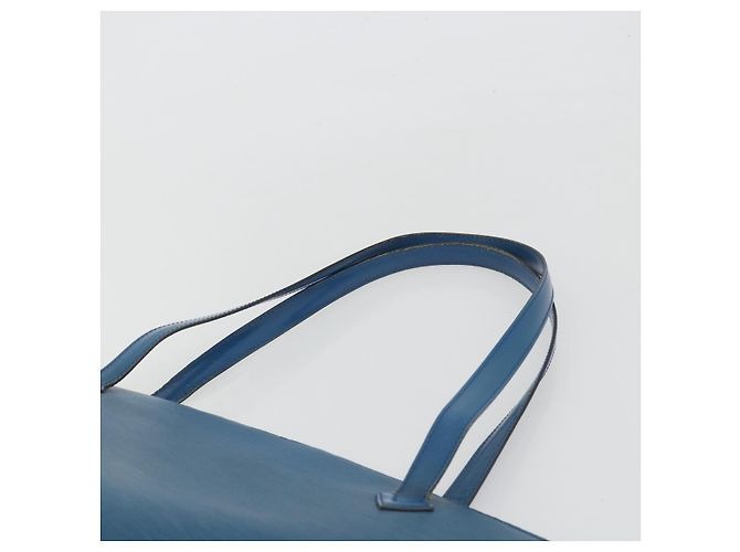 LOUIS VUITTON Epi Saint Jacques Borsa a Spalla Blu M52275 Auth ep15342 - vista 8