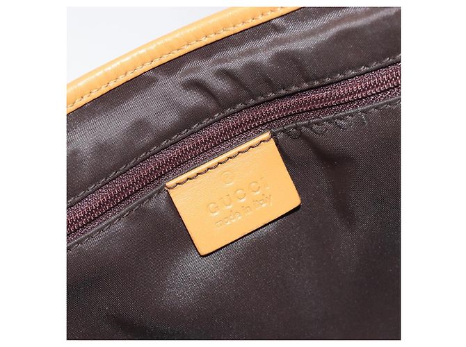 Borsa a Spalla GUCCI GG Canvas Jackie Chain Beige Oro 001-4015 Auth yk20704SAV - vista 19