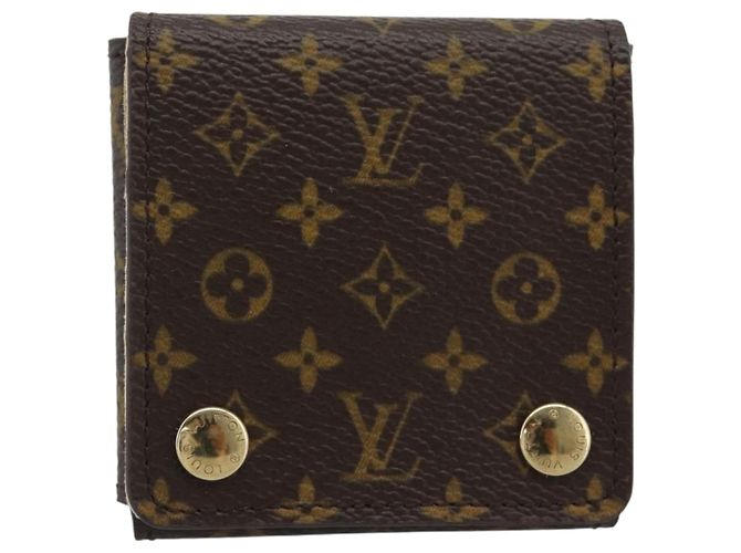 LOUIS VUITTON Boîte à bijoux Monogram Jewelry Case LV Auth 194617 Monogramme - vue 13