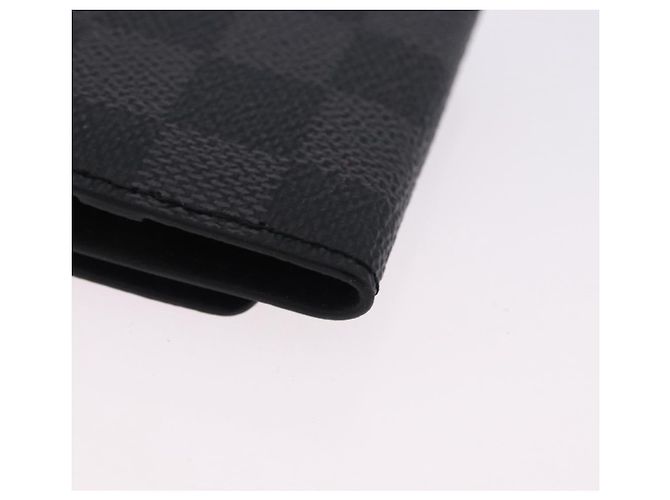 LOUIS VUITTON Damier Grafitte Bouton de Manchette Case Cuff Case LV Auth BA14247 Damier ebene - vista 15
