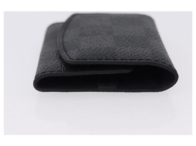 LOUIS VUITTON Damier Grafitte Bouton de Manchette Case Cuff Case LV Auth BA14247 Damier ebene - vista 3