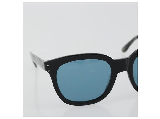 Occhiali da sole GUCCI Plastica Grigio Nero Auth hk3942M Marrone - vista 5