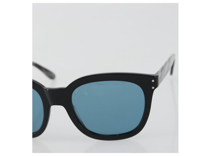 Occhiali da sole GUCCI Plastica Grigio Nero Auth hk3942M Marrone - vista 6