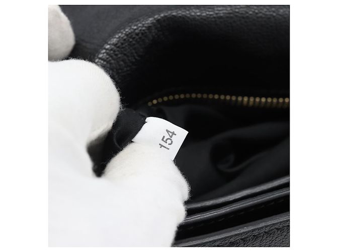Borsa Miu Miu Ready lock in pelle 2way Nera Oro Auth am12067V Nero D'oro - vista 12
