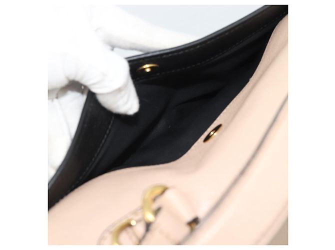 Borsa Miu Miu Ready lock in pelle 2way Nera Oro Auth am12067V Nero D'oro - vista 29