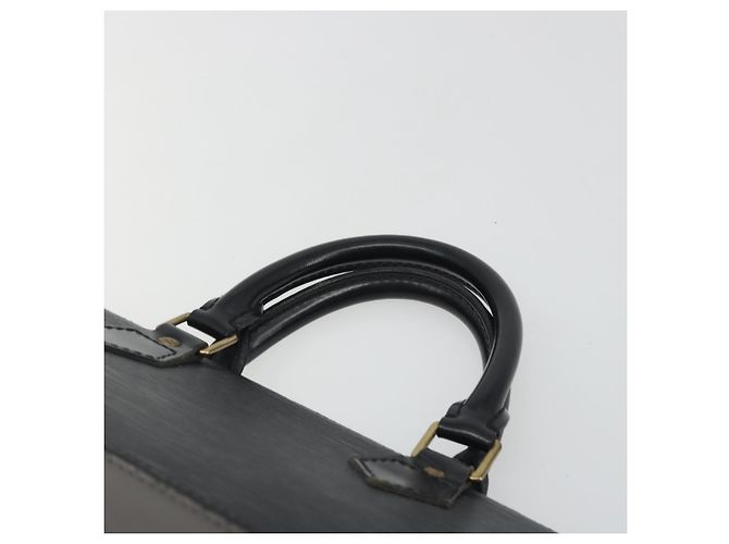 Borsa LOUIS VUITTON Epi Sac tri-angle Black M52092 LV Auth ep15528 Nero - vista 14
