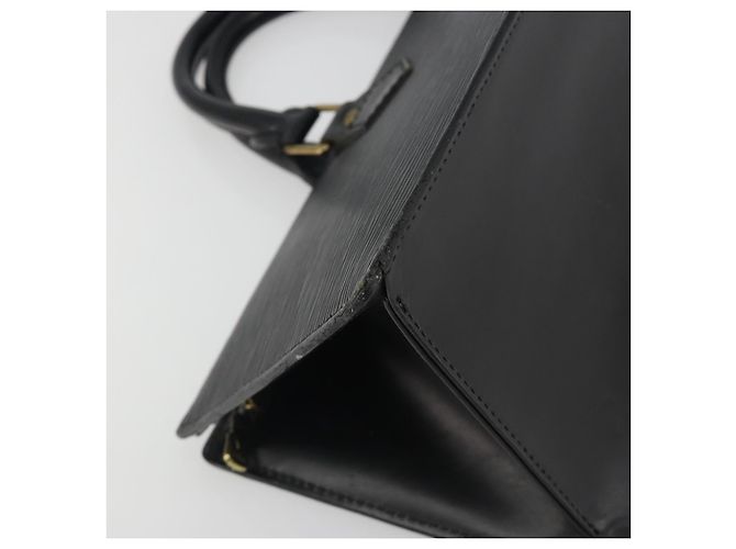 Borsa LOUIS VUITTON Epi Sac tri-angle Black M52092 LV Auth ep15528 Nero - vista 16