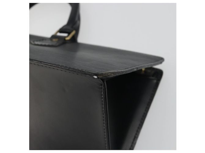 Borsa LOUIS VUITTON Epi Sac tri-angle Black M52092 LV Auth ep15528 Nero - vista 17