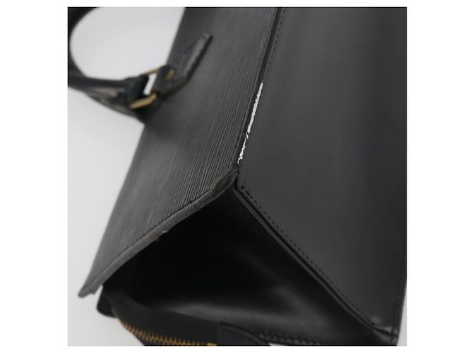 Borsa LOUIS VUITTON Epi Sac tri-angle Black M52092 LV Auth ep15528 Nero - vista 18