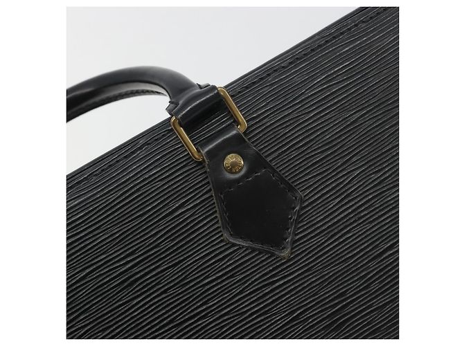Borsa LOUIS VUITTON Epi Sac tri-angle Black M52092 LV Auth ep15528 Nero - vista 19