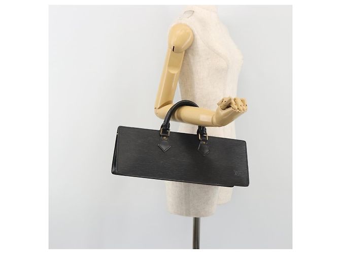 Borsa LOUIS VUITTON Epi Sac tri-angle Black M52092 LV Auth ep15528 Nero - vista 22