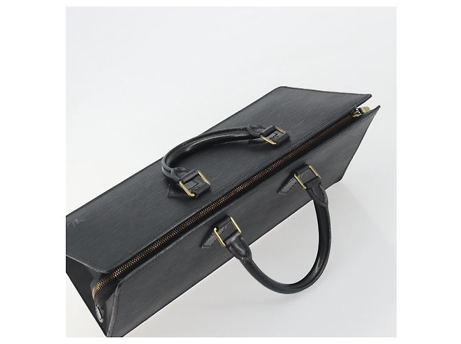 Borsa LOUIS VUITTON Epi Sac tri-angle Black M52092 LV Auth ep15528 Nero - vista 6