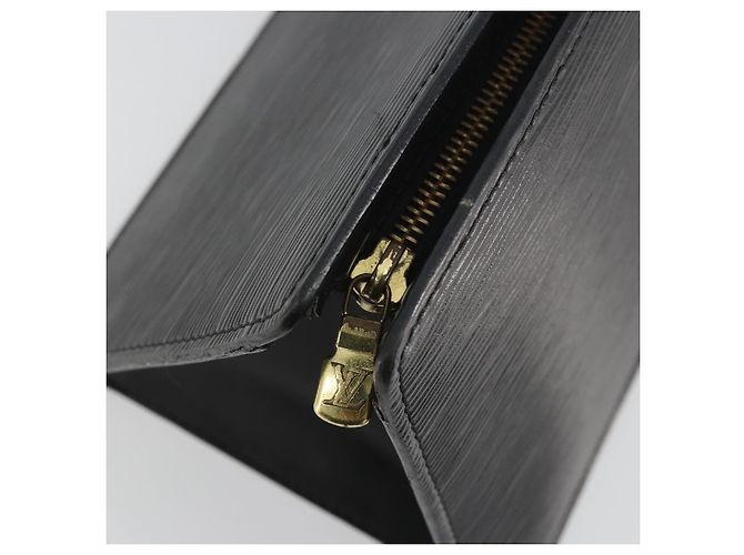 Borsa LOUIS VUITTON Epi Sac tri-angle Black M52092 LV Auth ep15528 Nero - vista 9