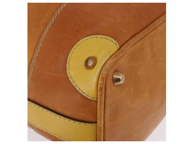 Chloé Borsa Chloe in pelle beige oro argento auth bs36296A D'oro - vista 9