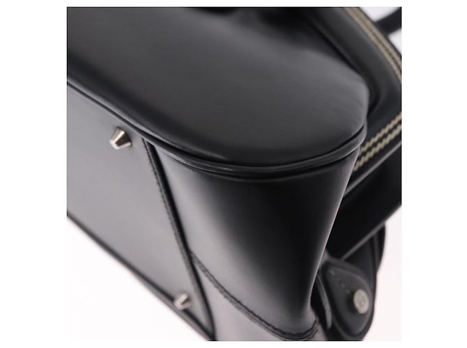 Borsa Christian Dior in pelle nera argento Auth ka5389M Nero - vista 16