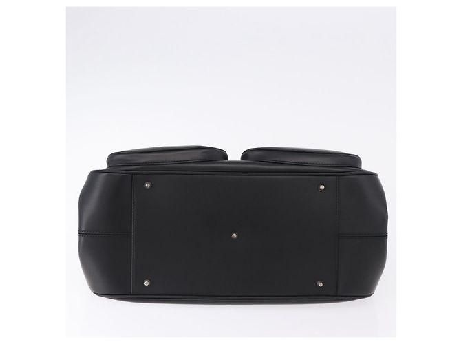 Borsa Christian Dior in pelle nera argento Auth ka5389M Nero - vista 5