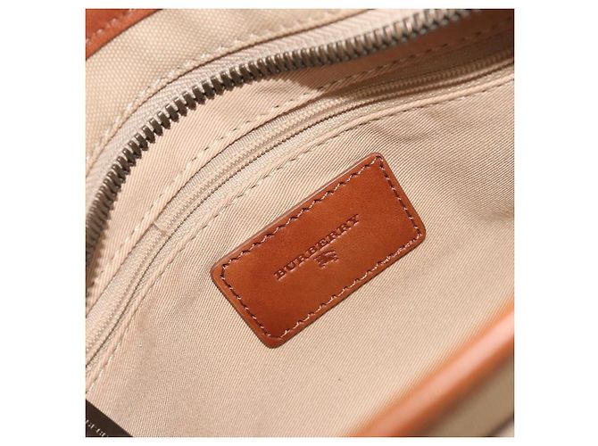 BURBERRY Schultertasche Canvas Beige Goldfarben Auth ep15241A - Ansicht 11
