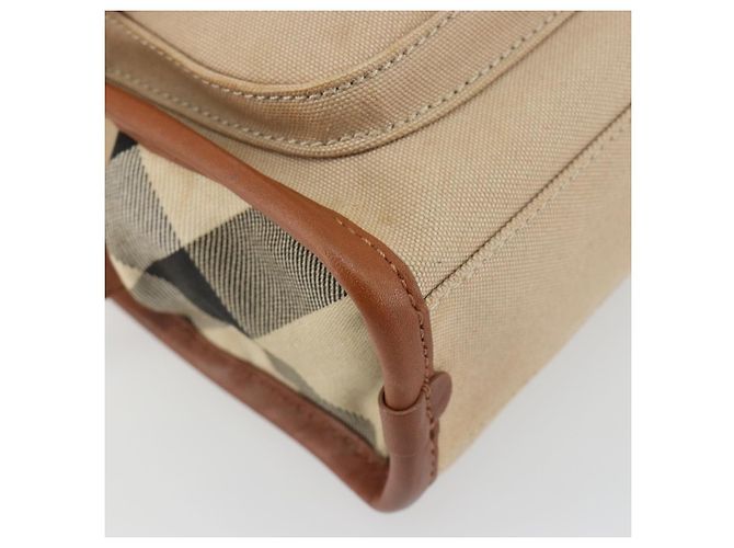 BURBERRY Schultertasche Canvas Beige Goldfarben Auth ep15241A - Ansicht 14