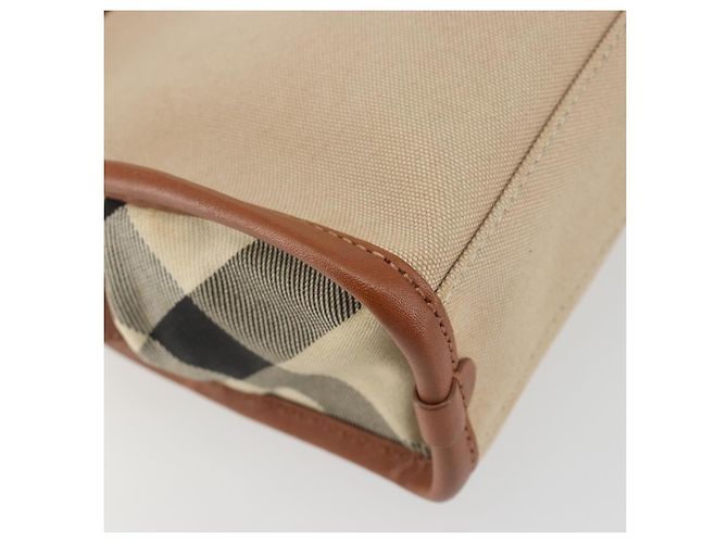 BURBERRY Schultertasche Canvas Beige Goldfarben Auth ep15241A - Ansicht 16