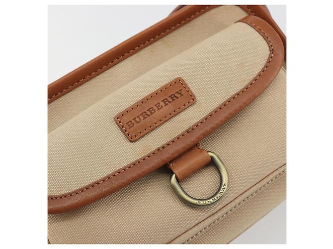 BURBERRY Schultertasche Canvas Beige Goldfarben Auth ep15241A - Ansicht 17