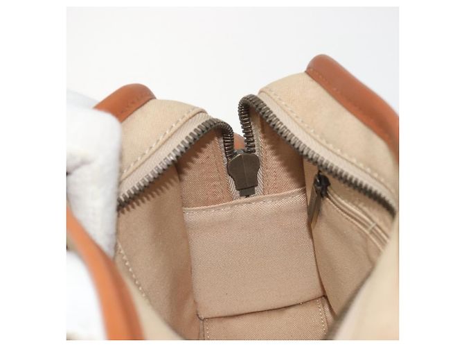 BURBERRY Schultertasche Canvas Beige Goldfarben Auth ep15241A - Ansicht 19