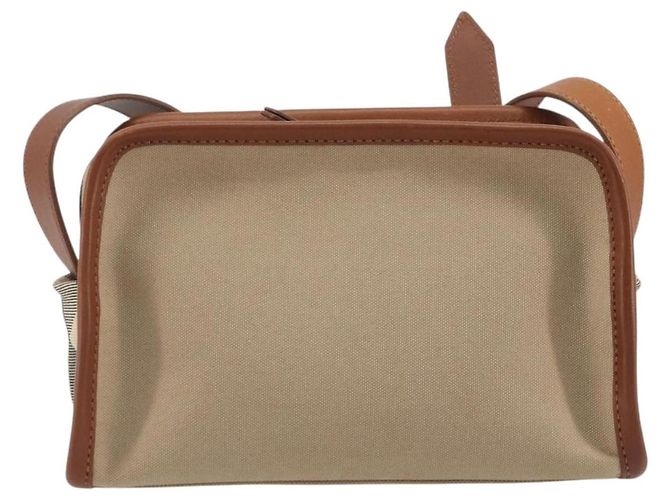 BURBERRY Schultertasche Canvas Beige Goldfarben Auth ep15241A - Ansicht 2
