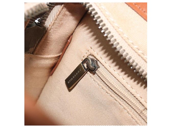 BURBERRY Schultertasche Canvas Beige Goldfarben Auth ep15241A - Ansicht 20