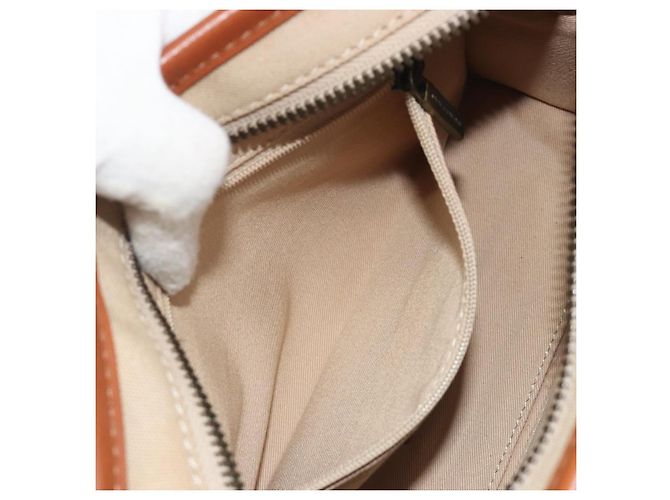 BURBERRY Schultertasche Canvas Beige Goldfarben Auth ep15241A - Ansicht 21