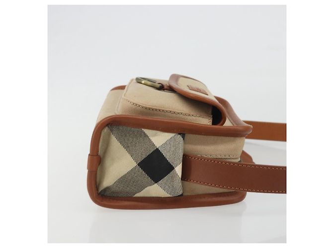 BURBERRY Schultertasche Canvas Beige Goldfarben Auth ep15241A - Ansicht 3
