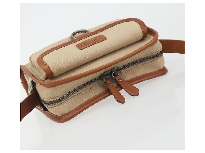 BURBERRY Schultertasche Canvas Beige Goldfarben Auth ep15241A - Ansicht 6